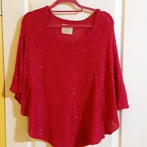 *Host Pick* Justice Size 16/18 fuschia pink poncho